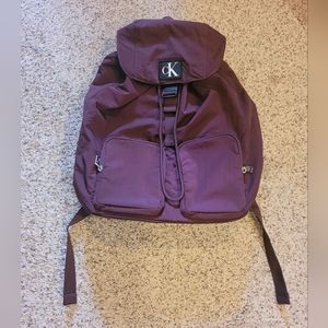 Calvin Klein City Nylon Flap Backpack (Unisex)